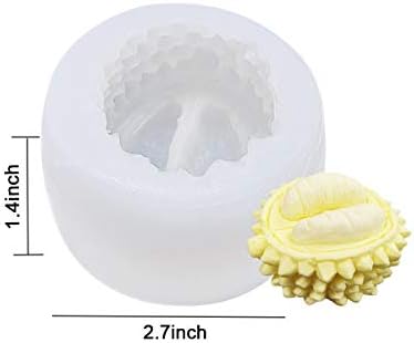 Mucegai de săpun cu lumânări siliconice 3D Forma duriană Mold Mold Handmade DIY Instrumente pentru fabricarea săpunului și