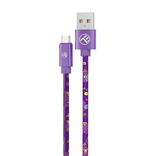 Tellur Graffiti USB la cablu de tip C, 3A, 1M