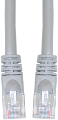 Cablu de plasture Ethernet OFFEX CAT6, cizme fără blocaj/modelat, 1 picioare, gri
