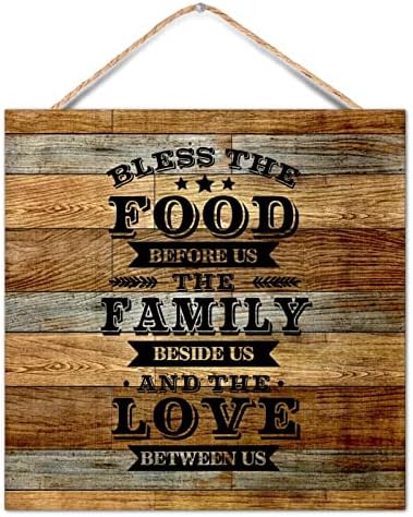 Citate retro pozitive pentru palete de lemn Versuri binecuvântați mâncarea din fața noastră familia de lângă noi și dragostea
