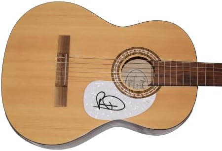Russell Dickerson a semnat Autograf de dimensiuni complete Fender Guita acustică A W/James Spence Autentificare JSA COA - Superstar