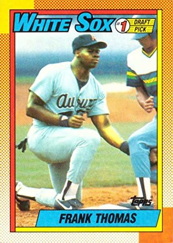 1990 Topps Baseball 414 Cardul Frank Thomas Rookie