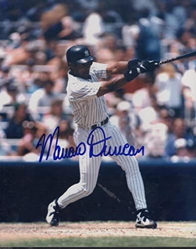 Mariano Duncan New York Yankees a semnat autografat 8x10 Foto w/coa