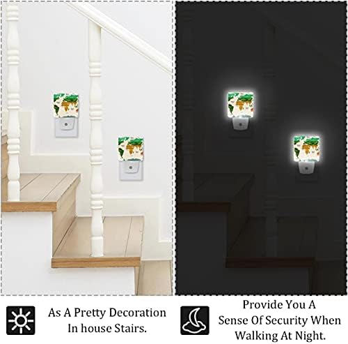 Lumina LED LED LED Lumina, farurile de noapte pentru copii pentru dormitorul în perete Lumpe de noapte Luminozitate reglabilă