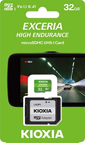 Kioxia 32gb microSD Exceria card de memorie Flash de înaltă rezistență U1 V30 C10 A1 Citește 100mb/s scrie 30Mb/s LMHE1G032GG2