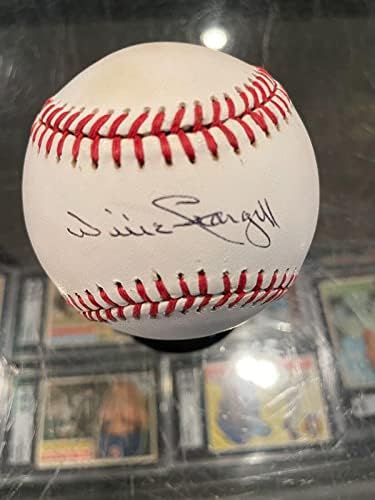 Willie Stargell Pittsburgh Pirates HOF Baseball Single semnat JSA - baseball -uri autografate