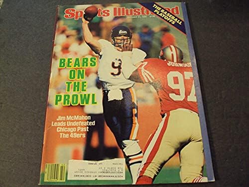 Sports Illustrated 21 Octombrie 1985 Bears, Jim McMahon