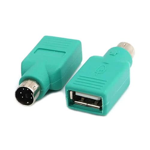 2-pachet PS/2 PS2 Masculin la USB Connector de convertor de adaptor feminin pentru mouse/șoareci pentru PC