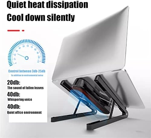 Laptop pliabil GFHLP Stand de răcire cu tablete cu ventilator de radiator pentru desktop