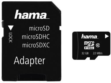 Hama microSDHC 32gb clasa 10 + Adaptor / fotografie