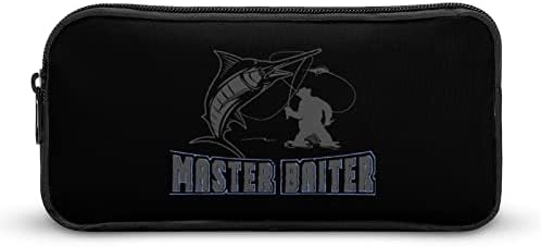 Master Baiter Lover Fishing Lover Creion Carcasă Minimalist Penu Penu Portabilă pentru Machiaj Portabil pentru Școala de Office