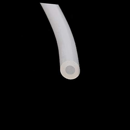 X-Dree 3mm x 5mm tub de silicon, conductă de furtun rezistent la temperatură ridicată 1 metru (Tubo de Manguera Rezistente