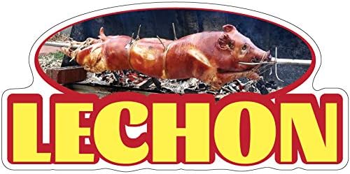 SIGNMISIE Lechon 72 Banner Stand Stand Camion Food Camion Oning Sided, Dimensiune: 24 X 72