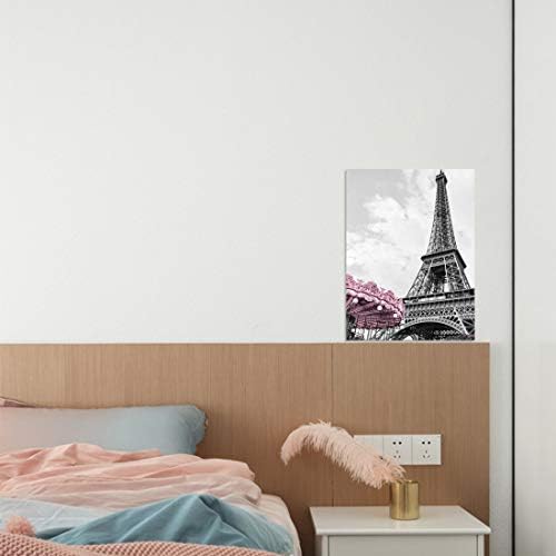 Paris Eiffel Turn Decor de perete pentru fete dormitor alb și negru imagini de baie de perete decor de artă pentru pereți moderni