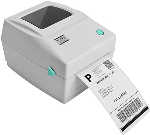 Imprimantă de etichete MFLABEL imprimantă termică 4x6, producător comercial de etichete cu Port USB de mare viteză, Etsy, Ebay,