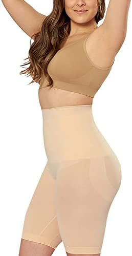 Femei înalte talie înaltă șold abdominal Pantaje întinse pentru femei Pantaloni scurți Schițe atletice Postpartum Talie Corp