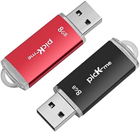 picK-me USB2.0 unitate Flash, 2 buc USB Memory Stick unități în vrac, pentru stocarea și partajarea datelor, pentru Desktop/Laptop/Smart
