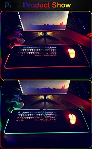 LED -uri mari LED -uri luminate de mouse -ul gamer gamer mouse -ul tastatură tastatură tastatură 31.5 x 11,8 inch
