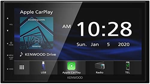 Kenwood DMX4707S 6.8 Receptor de ecran tactil digital cu ecran tactil cu Apple CarPlay și Android Auto