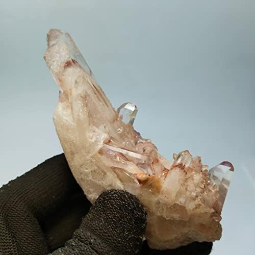 Noi 180g hematit Phantom cuarț vindecare cristale Piatra 11x5x3cm