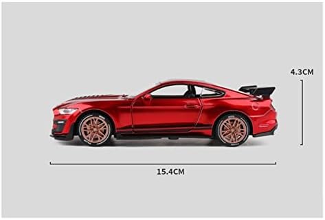 Model de mașini de scară pentru Mustang Shelby GT500 Aliaj Sports Model Diecast Vehicule 1:32 proporție