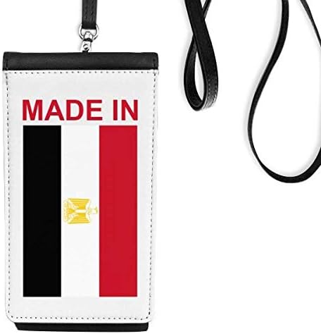 Made in Egipt Țara Lovine Portofel Portonament Purse Hanging Mobile Buzunar Negru Buzunar