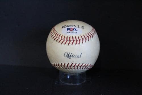 Ted Simmons a semnat autograful de baseball Auto PSA/ADN AM13328 - Baseballs autografate