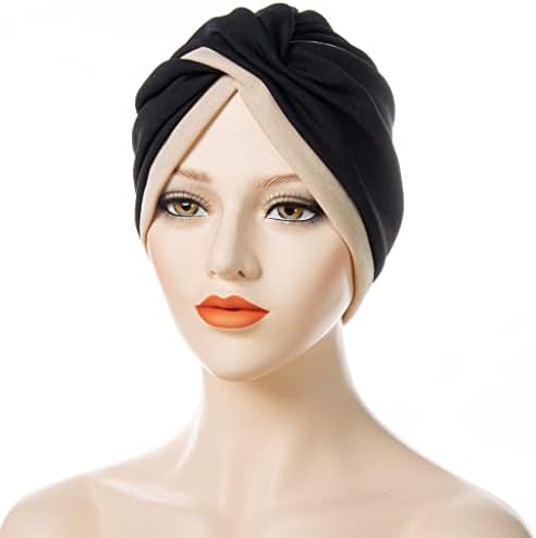 Xyx Women Model African Flower Nod Headwrap Bonnet Turban Beanie Cap Cap