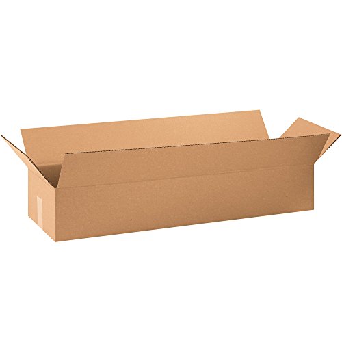 Top Pack furnizează cutii ondulate lungi, 36 x 10 x 6, Kraft