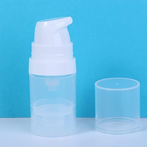 Sticlă de loțiune cu loțiune sticla cosmetică, plastic cu pompă de vid fără aer din plastic pentru loțiune pentru parfum de