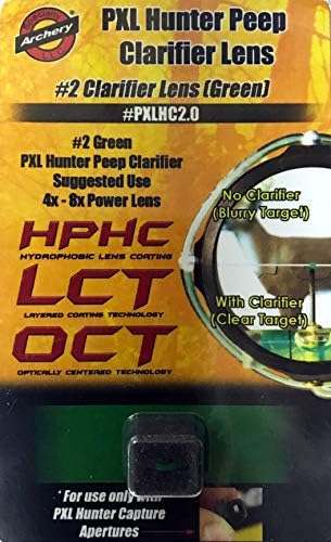 Specialitate Tir Cu Arcul 2.0 Verde PXL Hunter Peep clarificator Lens-PXLHC2 . 0