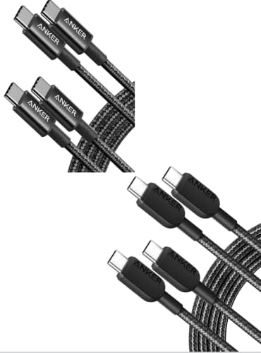 Cablu anker USB C, 310 USB C TO CABLA USB C, cablu de încărcare USB C și încărcare rapidă și anker 333 USB C la cablu USB C,