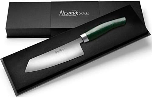 Nesmuk Soul Chef's Knife 140 | Micarta Green