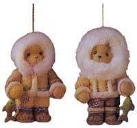 Teddies prețuit Eskimo cu ornament de agățare pește 534161