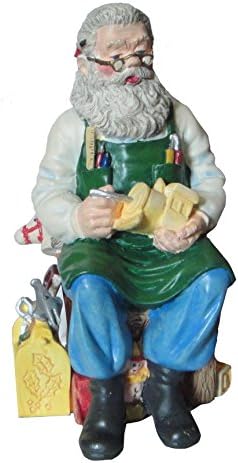 Lenox Lenox Lied Porțelan Toymaker Santa Figurină, Thomas Nast Santa