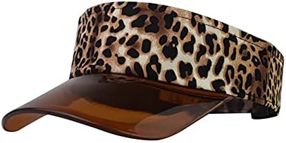 Vizor Pălării Vizor Protecție Femei Imprimare Șapcă De Baseball Soare Moda Leopard Șepci De Baseball