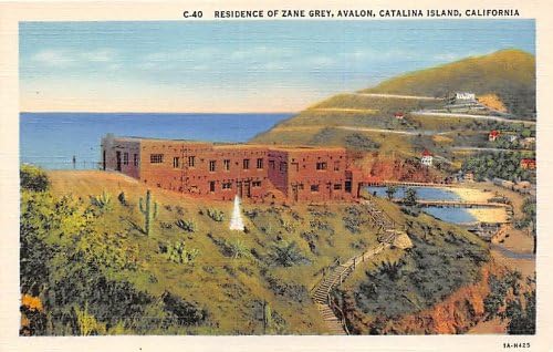 Insula Catalina, carte poștală din California