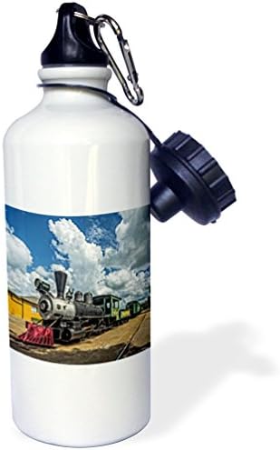 3Drose Steam Locomotive Sports Sports Water, 21oz, multicolorat