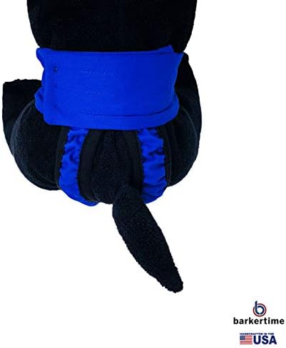 Pantaloni Barkertime Cat Scutec Stud Made in USA-Royal Blue Cat Scutec Pull - up, L pentru pulverizare pisica, pisica Piddling,
