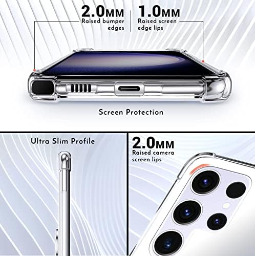 Scuturi pentru Galaxy S23 ultra Case Clear, Samsung S23 Ultra Wallet Case cu suport pentru Card & amp; Kickstand/Stand, capac
