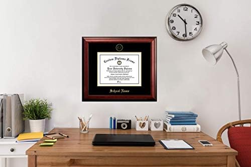 Imagini din campus MI982ged University of Michigan Michigan Embossed Diploma Frame, 8,5 x 11, aur