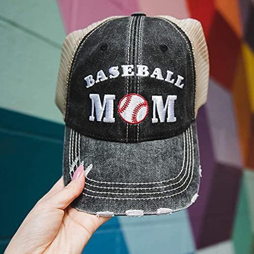 Pălărie de baseball de baseball Katydid - pălărie de camionier pentru femei - pălărie sportivă și drăguță de sport