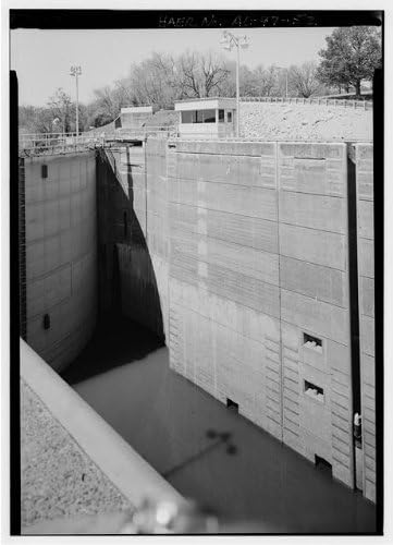 HistoricalFindings Foto: Wilson Dam & Hydroelectric Plant, Muscle Shoals, Colbert County, Alabama, AL, Haer, 50