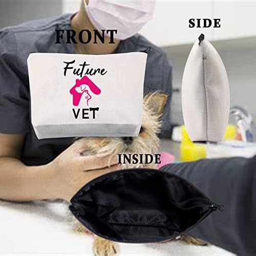 Geantă de machiaj veterinar CMNIM Viitor VET TECH PUNCTURI Veterinarii Accesorii cu fermoar Geantă pentru cadouri pentru studenți