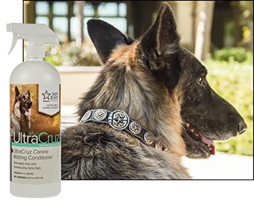 Ultracruz Canine misting Conditioner pentru câini, Spray de 32 oz