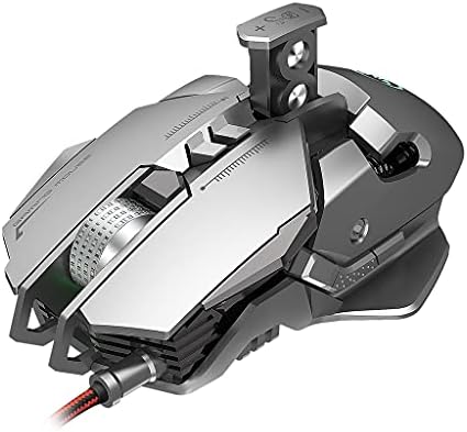 șoareci de jocuri cu fir chengzui 6400dpi programabile accesorii electronice sensibile la lumină rece pentru PC Computer Gaming