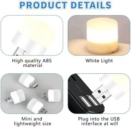 Mini USB Light, Usb Night Light, LED-ul USB Lumină de noapte LED, lumină de economisire a energiei, bec cu LED-uri compacte,