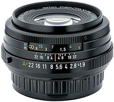 Pentax SMCP-FA 43mm f/1.9 lentilă limitată cu carcasă și capotă