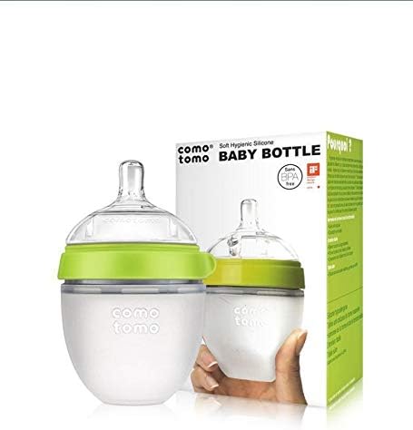 N / A Silicon Ppsu sticla cu diametru larg Anti-expansiune gaz nou-născut sticla Baby Bottle 250ml Verde