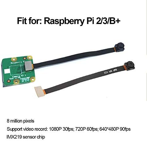 8 megapixeli Camera modulul 1080p HD cu IMX219 senzor Chip se potrivesc pentru aspberry Pi 2 generație / 3 generație / B+